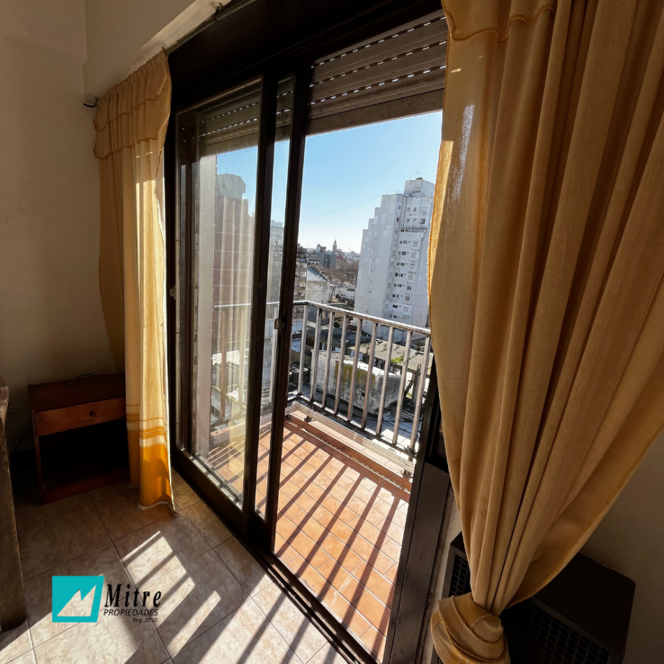 ALQUILER 1 AMBIENTE EXTERNO CON BALCON VEREDA DE SOL 