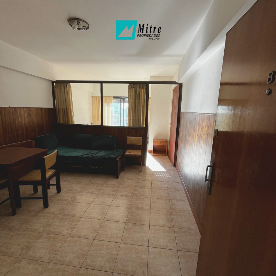 ALQUILER 1 AMBIENTE EXTERNO CON BALCON VEREDA DE SOL 